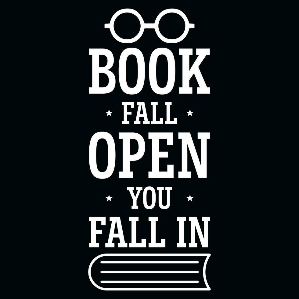 Book reading good book book lover typographic tshirt design vector