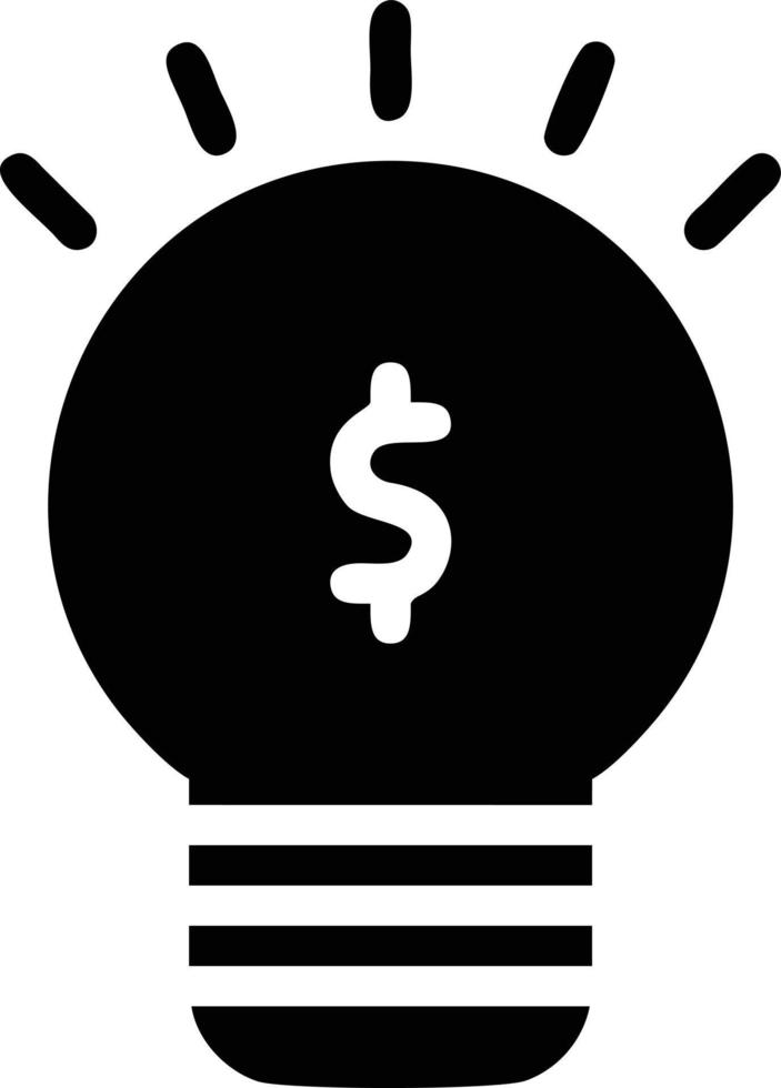 Idea solution icon symbol vector image. Illustration of the creative innovation concept design. EPS 10