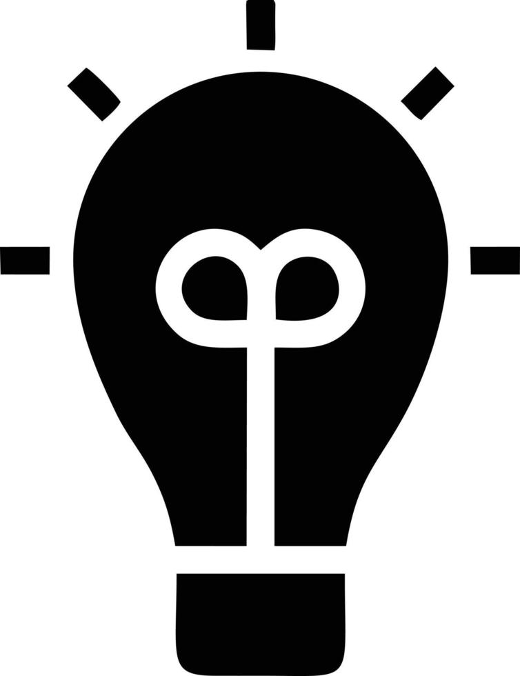 Idea solution icon symbol vector image. Illustration of the creative innovation concept design. EPS 10