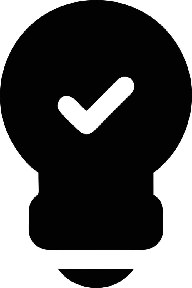 Idea solution icon symbol vector image. Illustration of the creative innovation concept design. EPS 10