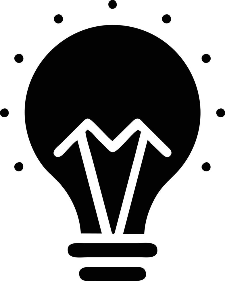 Idea solution icon symbol vector image. Illustration of the creative innovation concept design. EPS 10