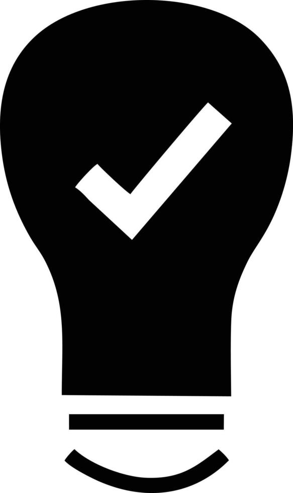 Idea solution icon symbol vector image. Illustration of the creative innovation concept design. EPS 10