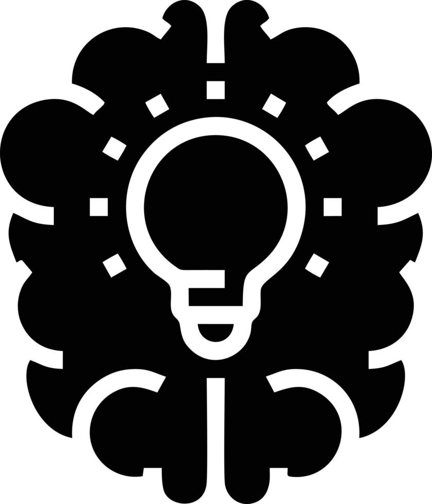 Idea solution icon symbol vector image. Illustration of the creative innovation concept design. EPS 10