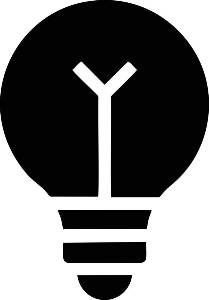 Idea solution icon symbol vector image. Illustration of the creative innovation concept design. EPS 10
