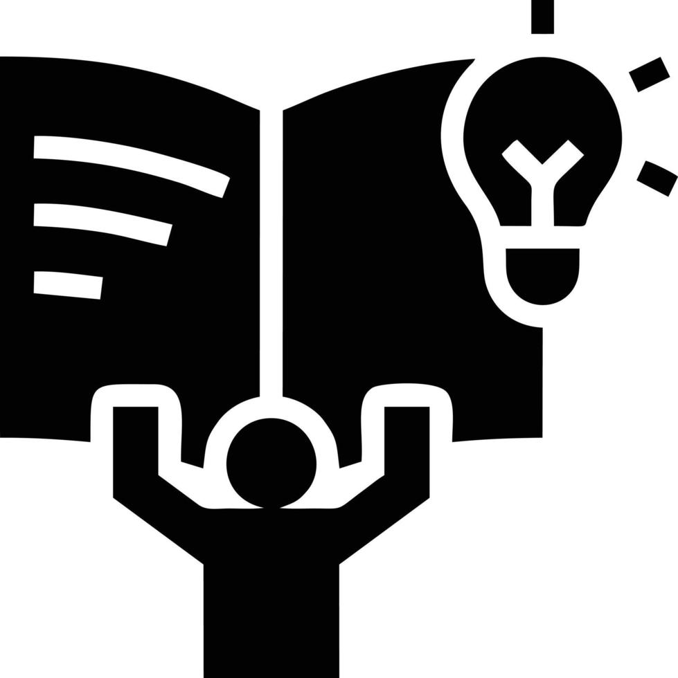 Idea solution icon symbol vector image. Illustration of the creative innovation concept design. EPS 10