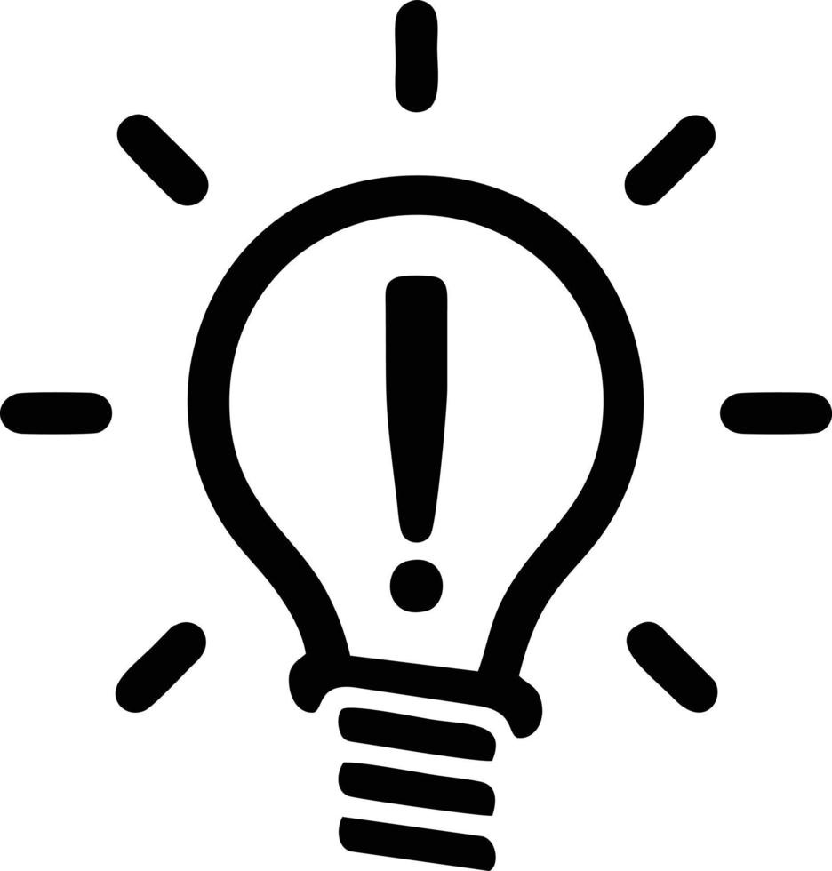 Idea solution icon symbol vector image. Illustration of the creative innovation concept design. EPS 10