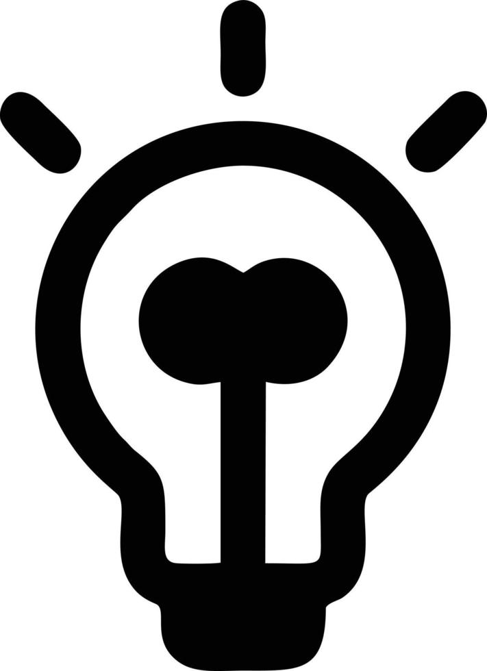 Idea solution icon symbol vector image. Illustration of the creative innovation concept design. EPS 10