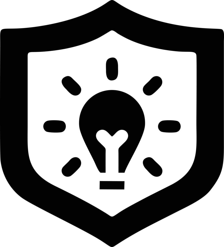Idea solution icon symbol vector image. Illustration of the creative innovation concept design. EPS 10
