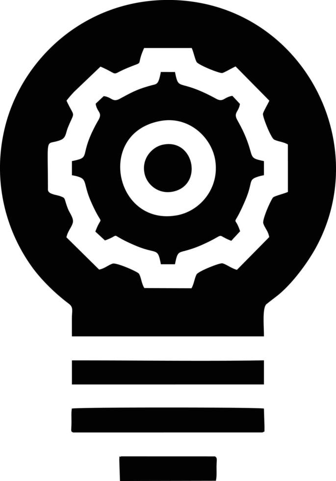 Idea solution icon symbol vector image. Illustration of the creative innovation concept design. EPS 10