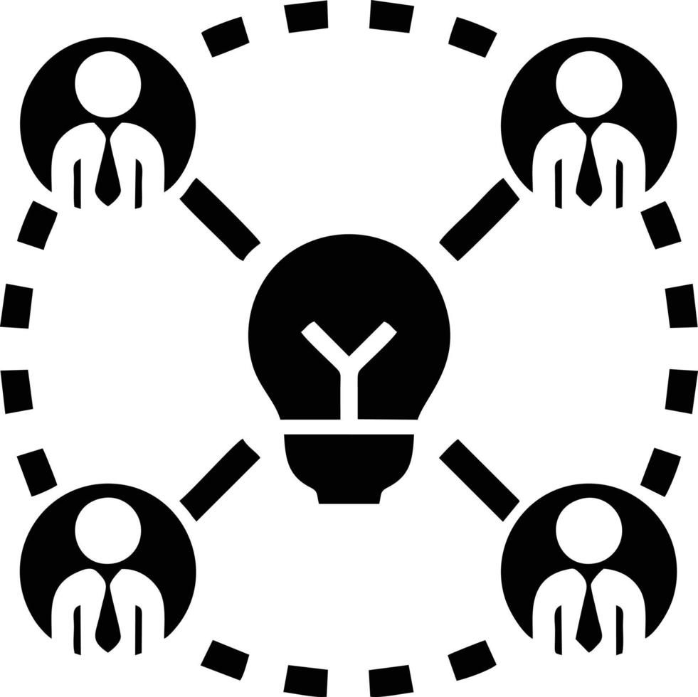 Idea solution icon symbol vector image. Illustration of the creative innovation concept design. EPS 10