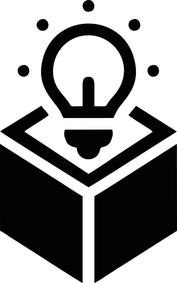 Idea solution icon symbol vector image. Illustration of the creative innovation concept design. EPS 10