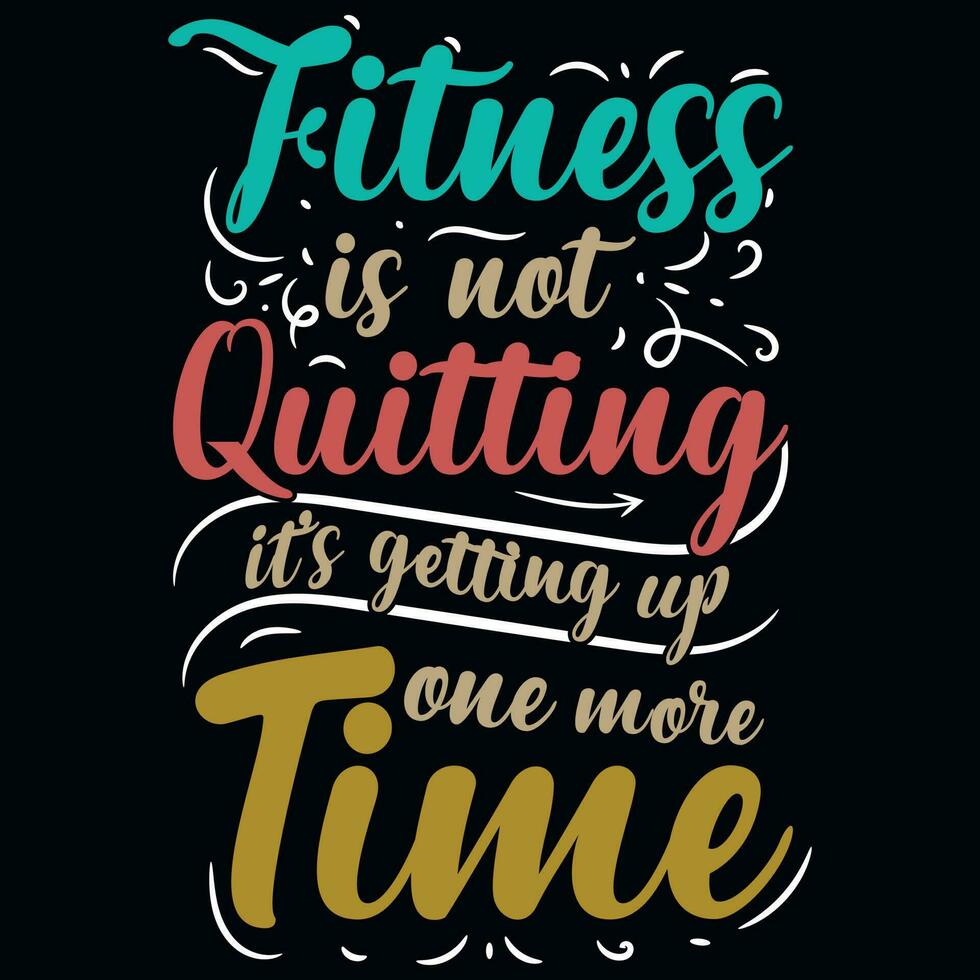 Gym or fitness tshirt design vector design