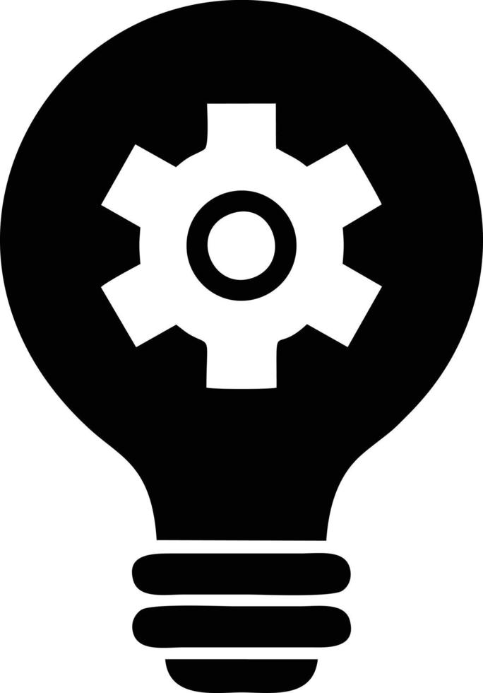 Idea solution icon symbol vector image. Illustration of the creative innovation concept design. EPS 10