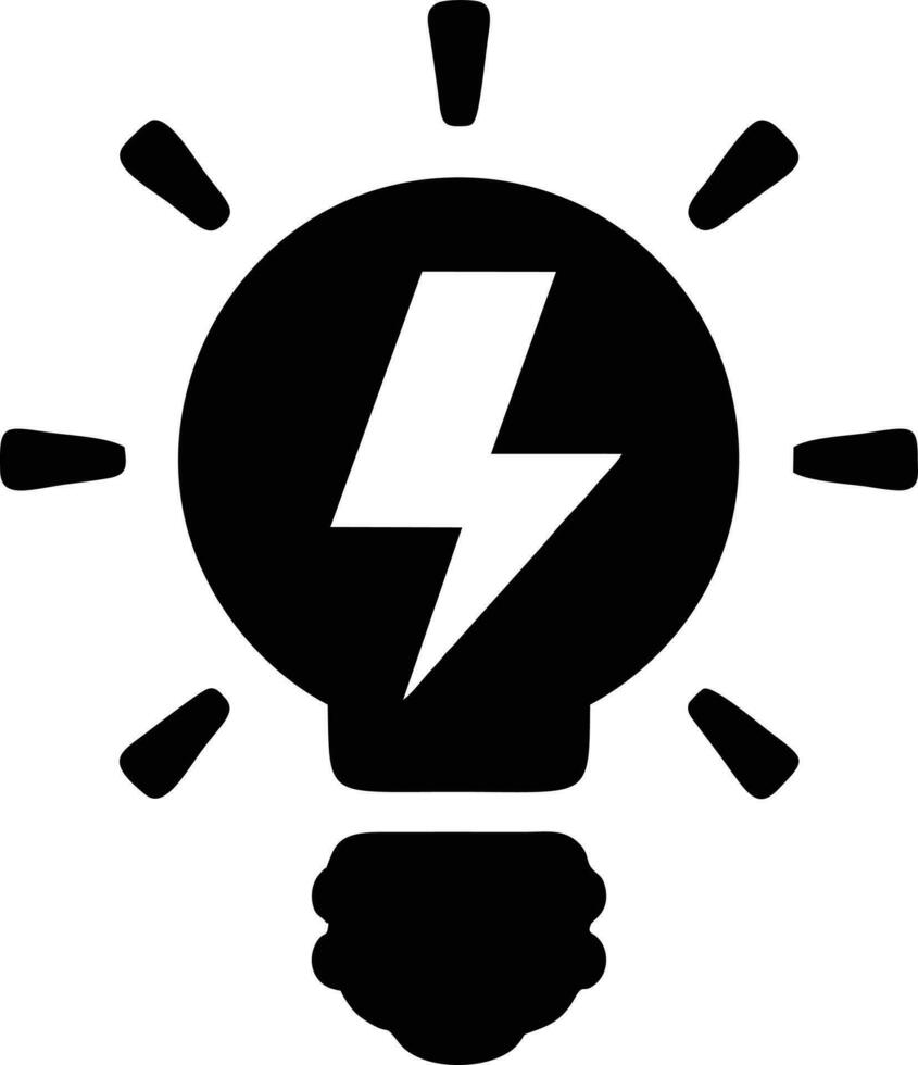 Idea solution icon symbol vector image. Illustration of the creative innovation concept design. EPS 10