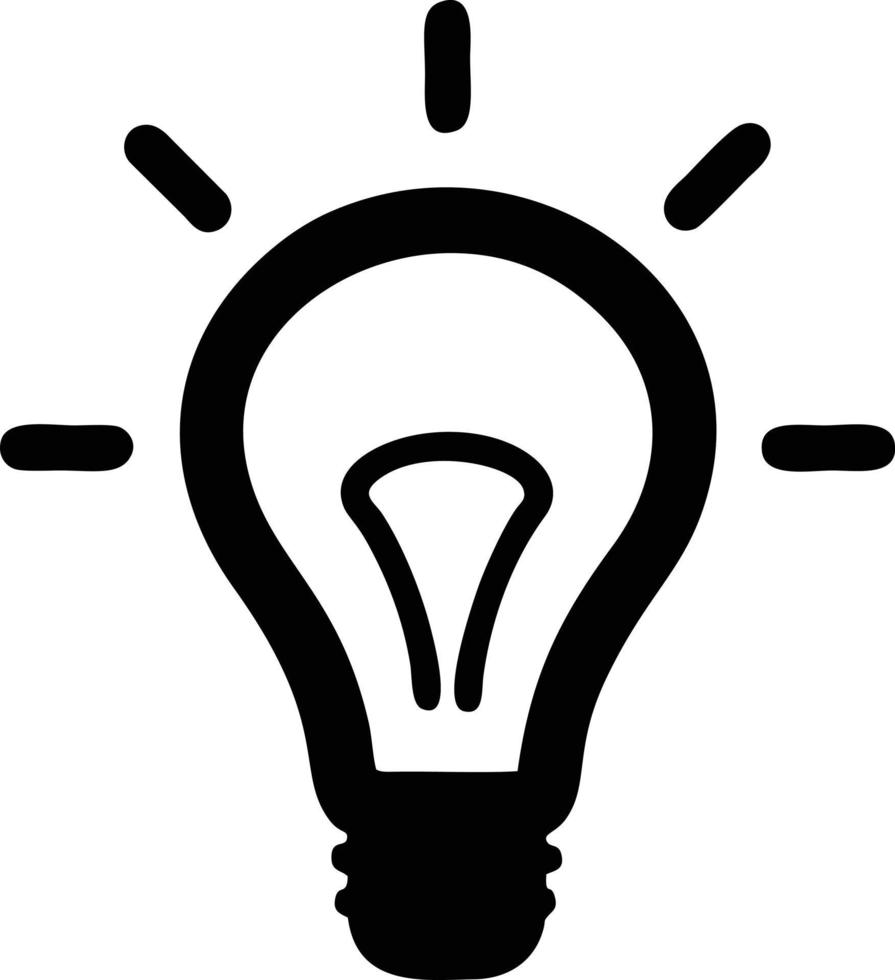 Idea solution icon symbol vector image. Illustration of the creative innovation concept design. EPS 10