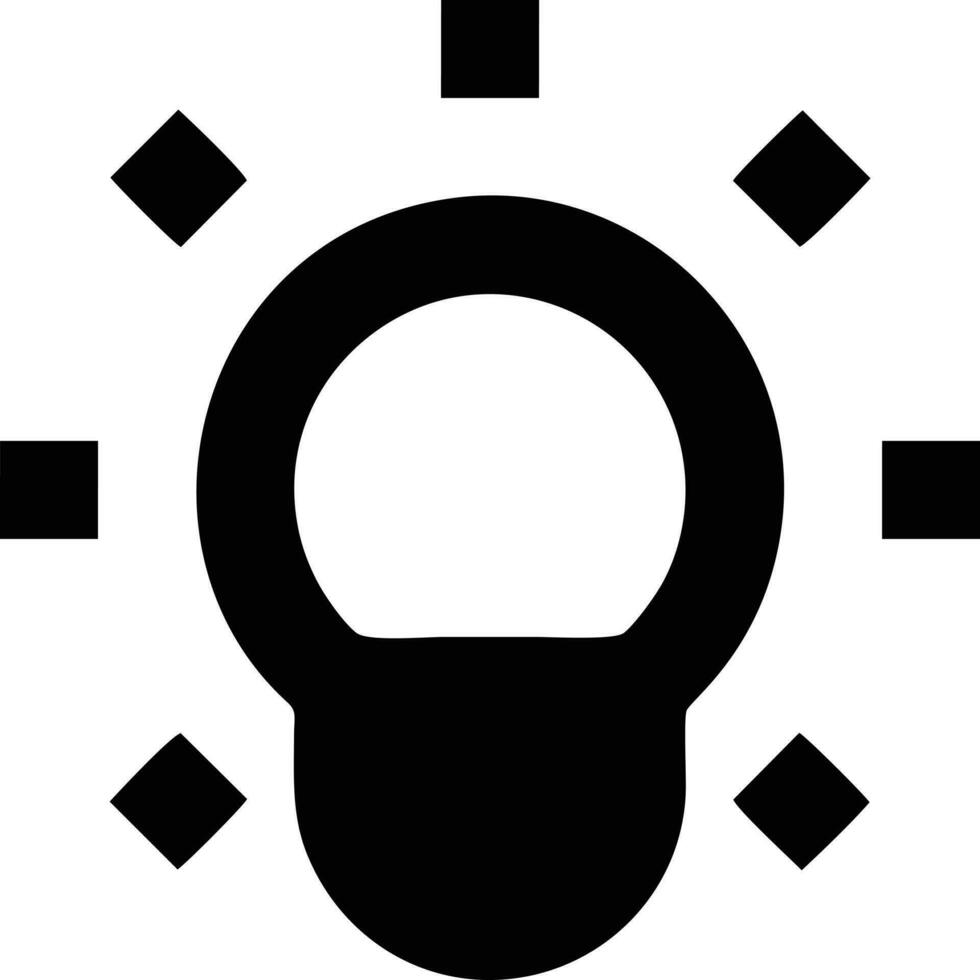 Idea solution icon symbol vector image. Illustration of the creative innovation concept design. EPS 10