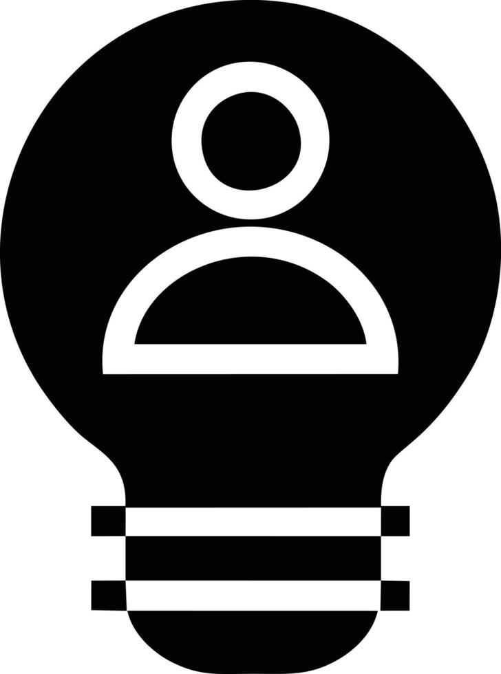 Idea solution icon symbol vector image. Illustration of the creative innovation concept design. EPS 10