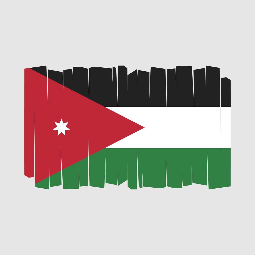 Jordan Flag Vector