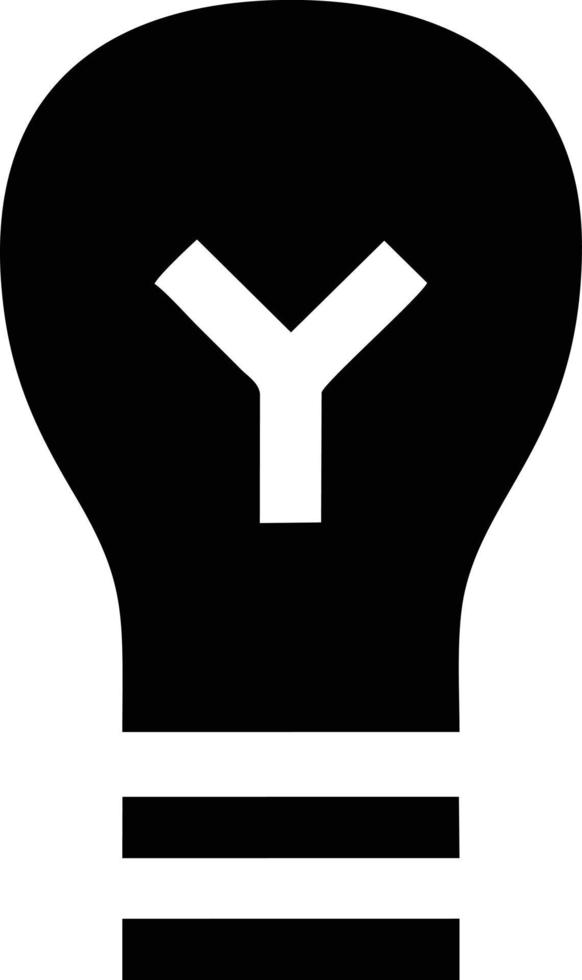 Idea solution icon symbol vector image. Illustration of the creative innovation concept design. EPS 10