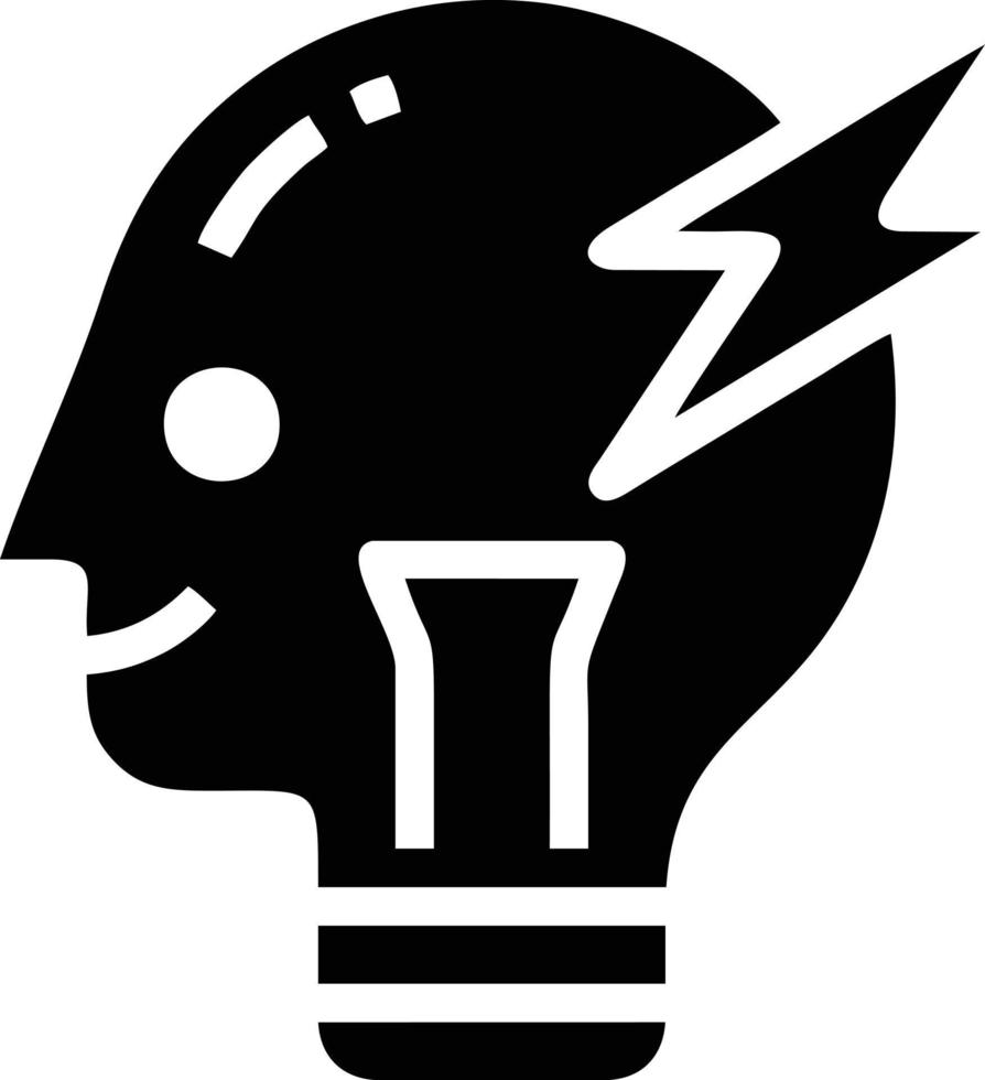 Idea solution icon symbol vector image. Illustration of the creative innovation concept design. EPS 10