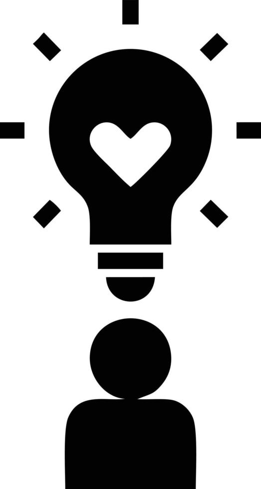 Idea solution icon symbol vector image. Illustration of the creative innovation concept design. EPS 10
