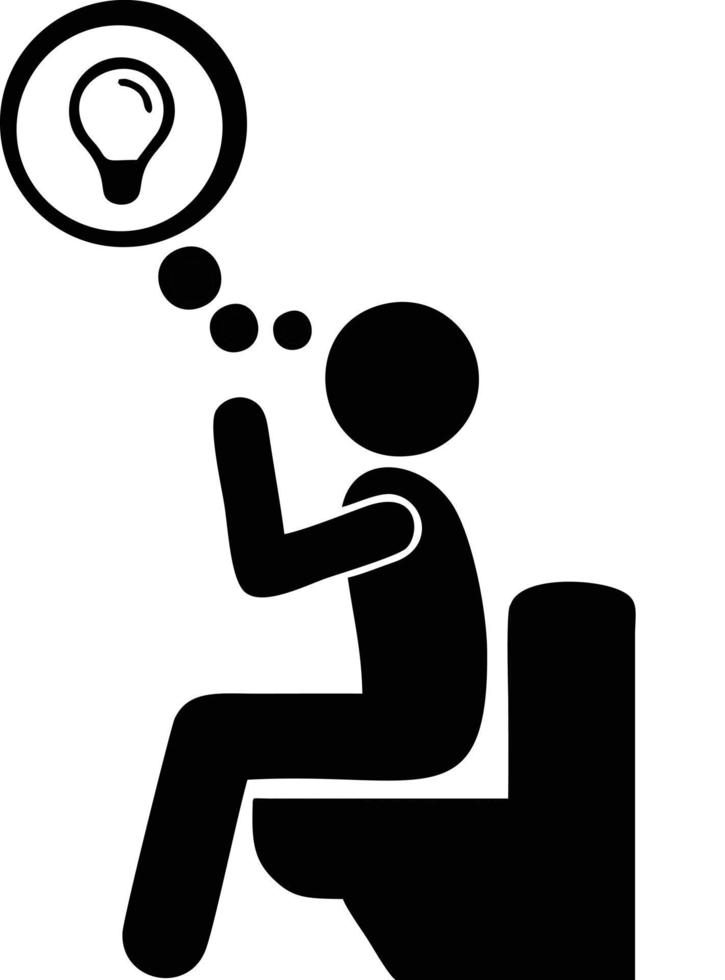 Idea solution icon symbol vector image. Illustration of the creative innovation concept design. EPS 10
