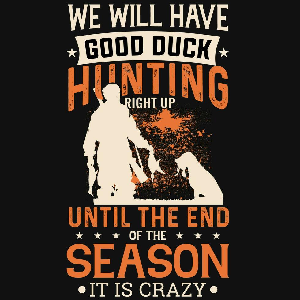 Hunting tshirt design vector