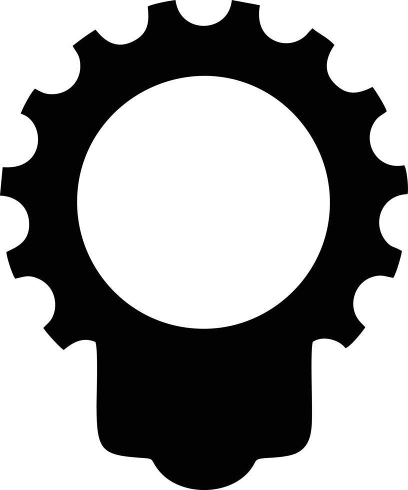 Idea solution icon symbol vector image. Illustration of the creative innovation concept design. EPS 10