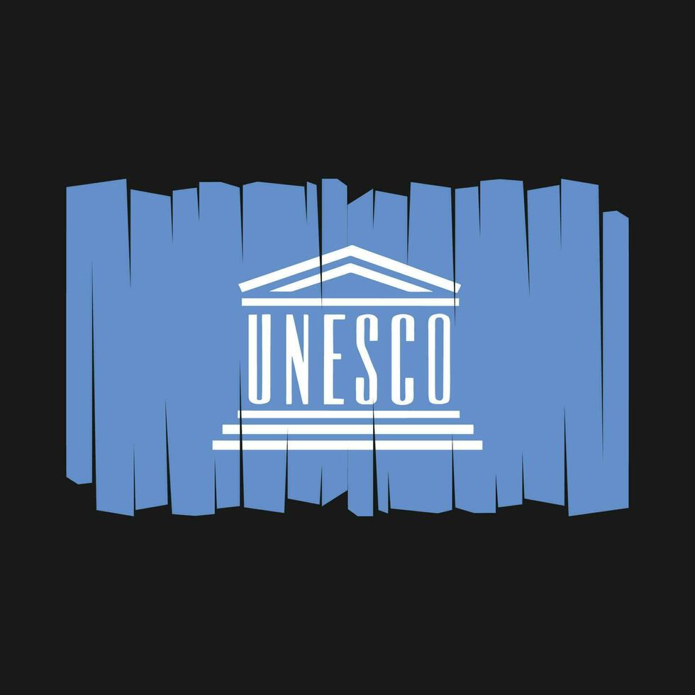 Unesco Flag Vector