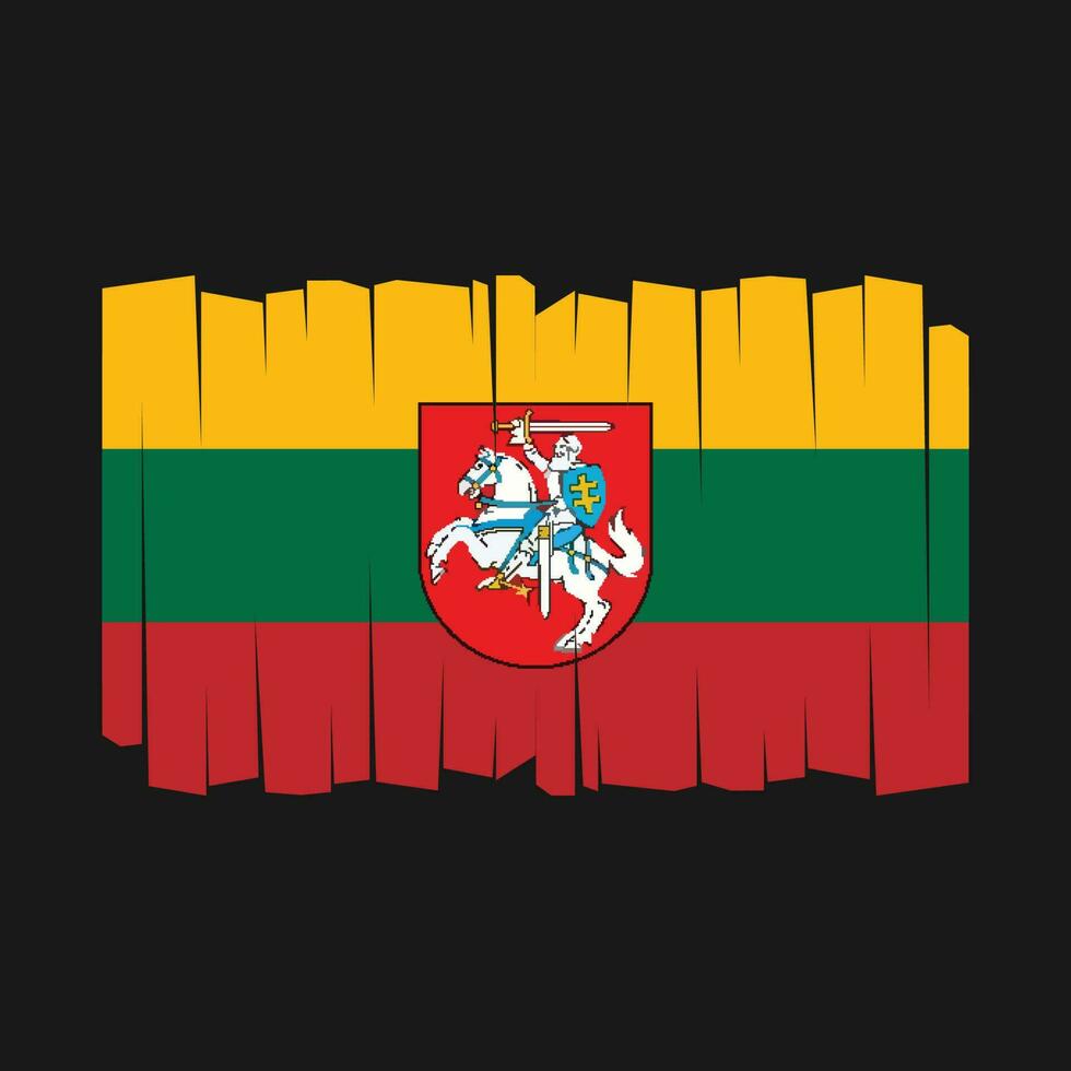 Lithuania Flag Vector
