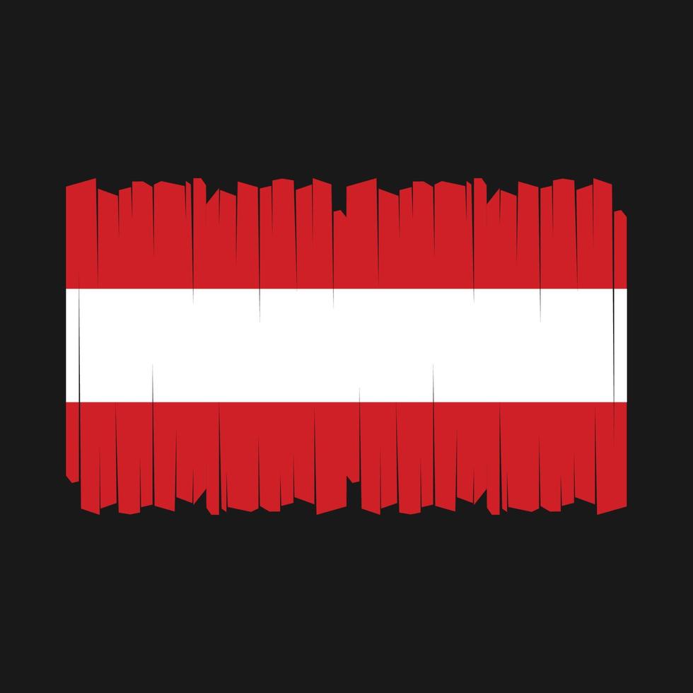 vector de bandera de austria