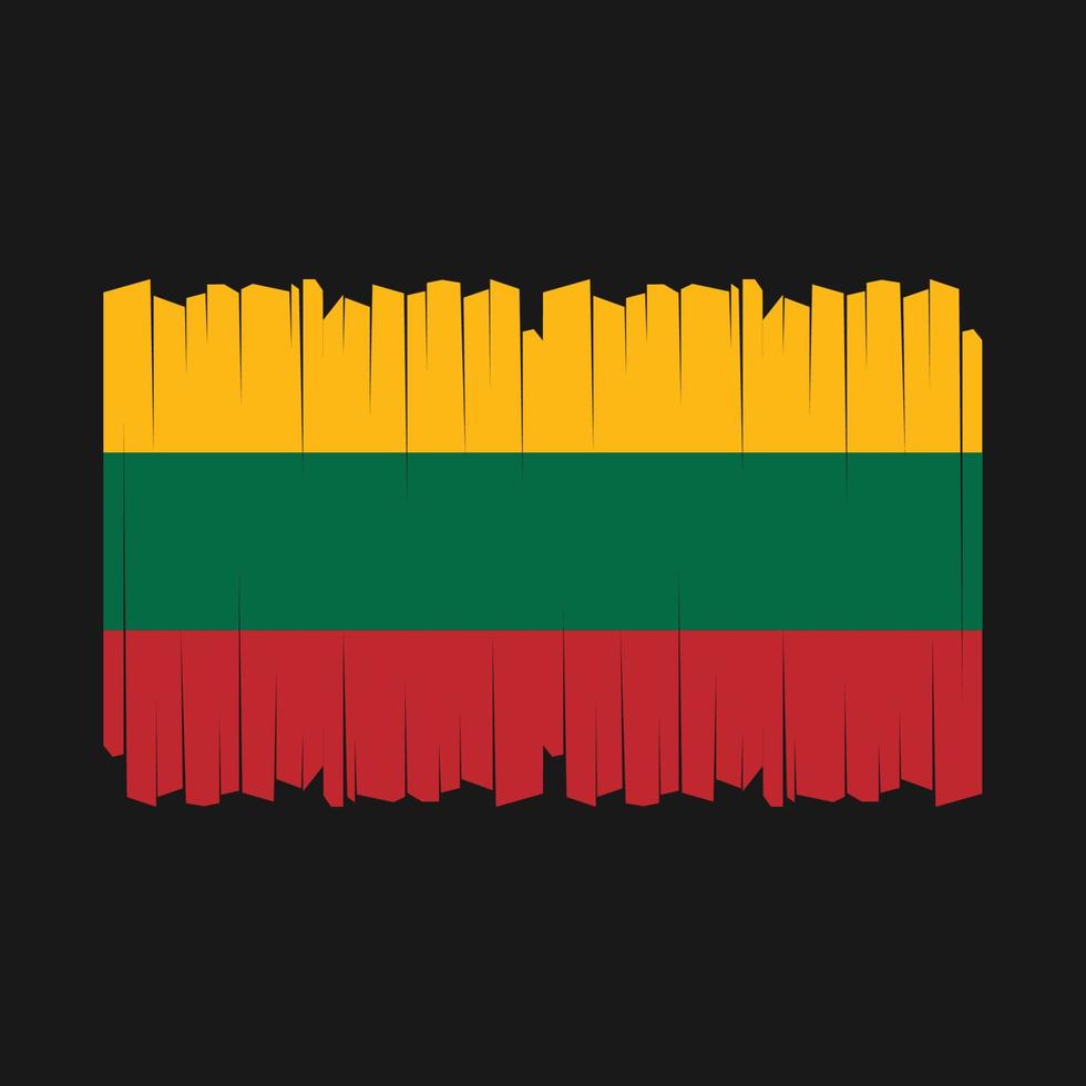Lithuania Flag Vector