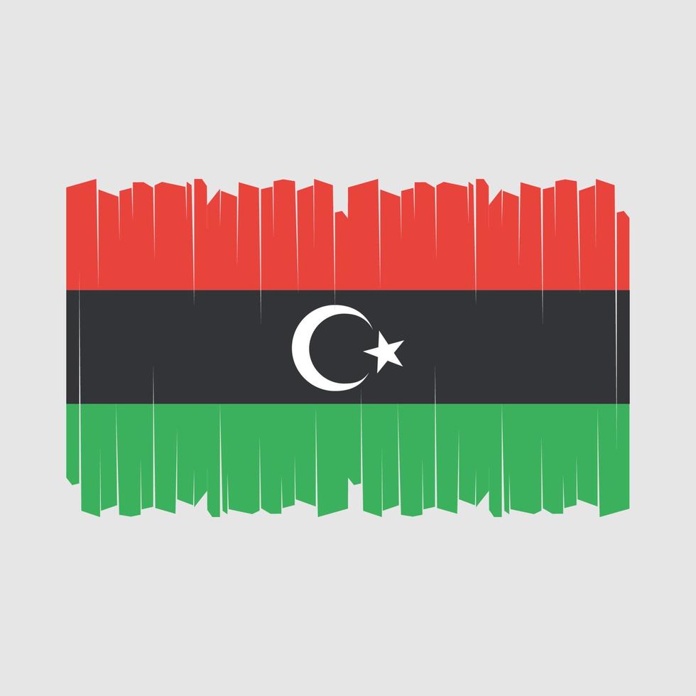 Libya Flag Vector