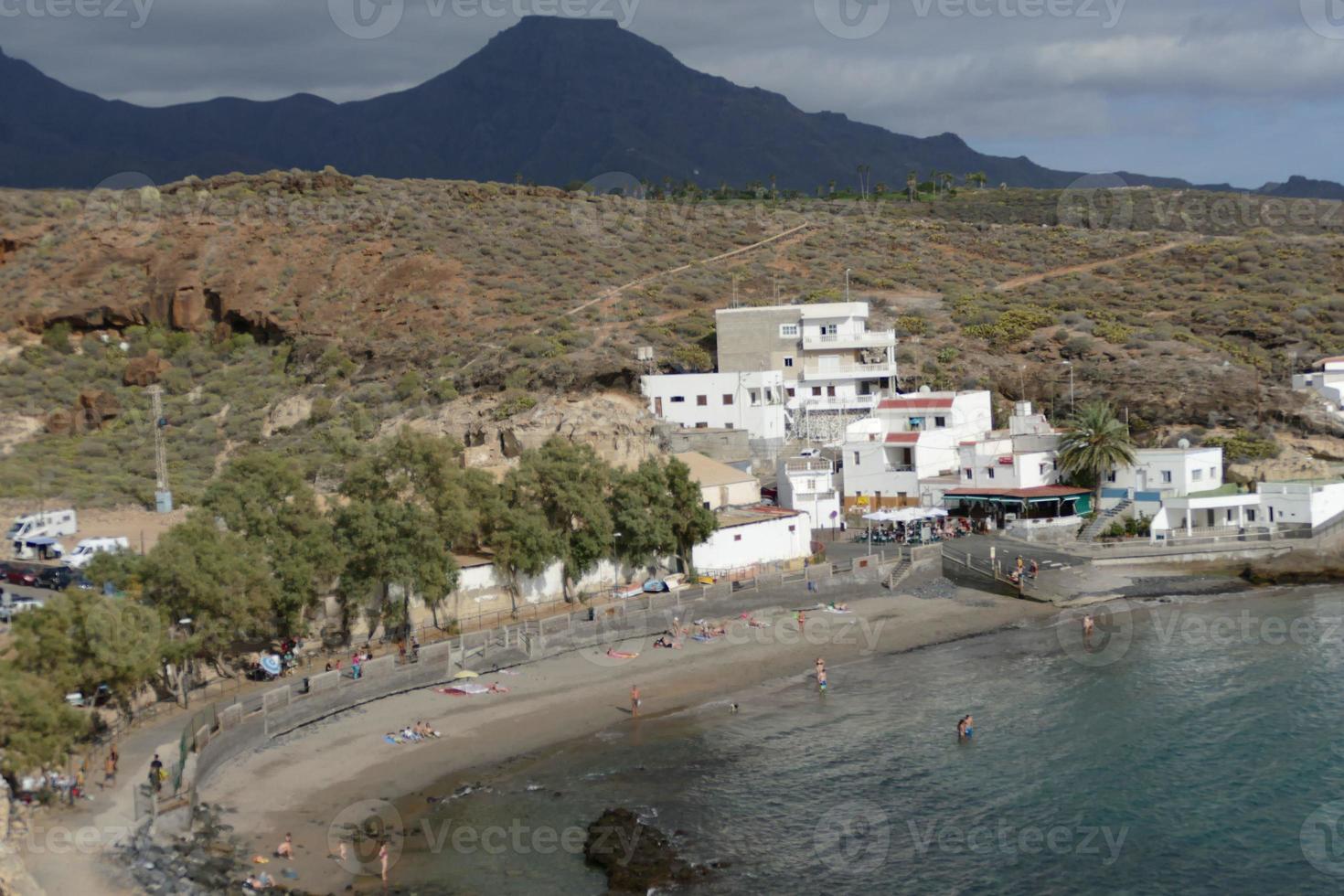 Scenic coastal view photo