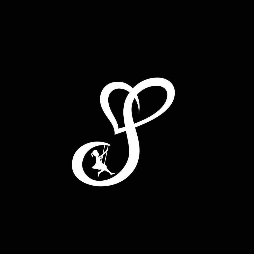S swing Logo Design vector