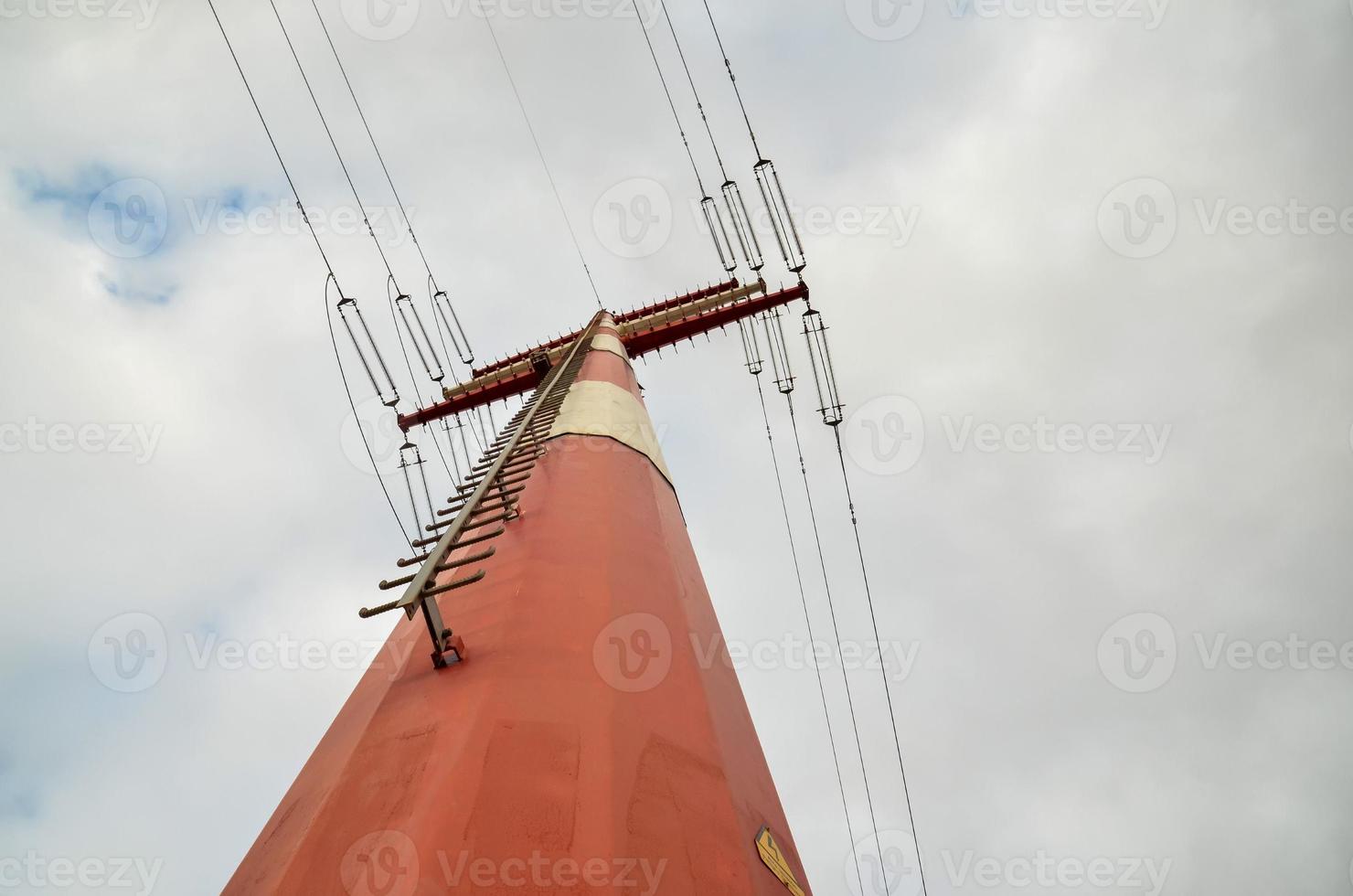 Electricity power pylon photo