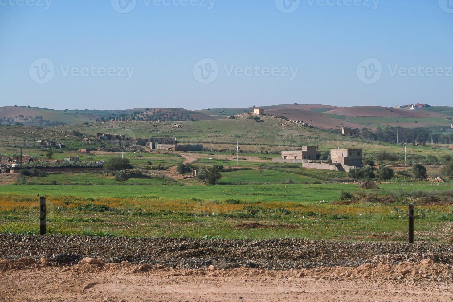 Scenic rural landscape photo
