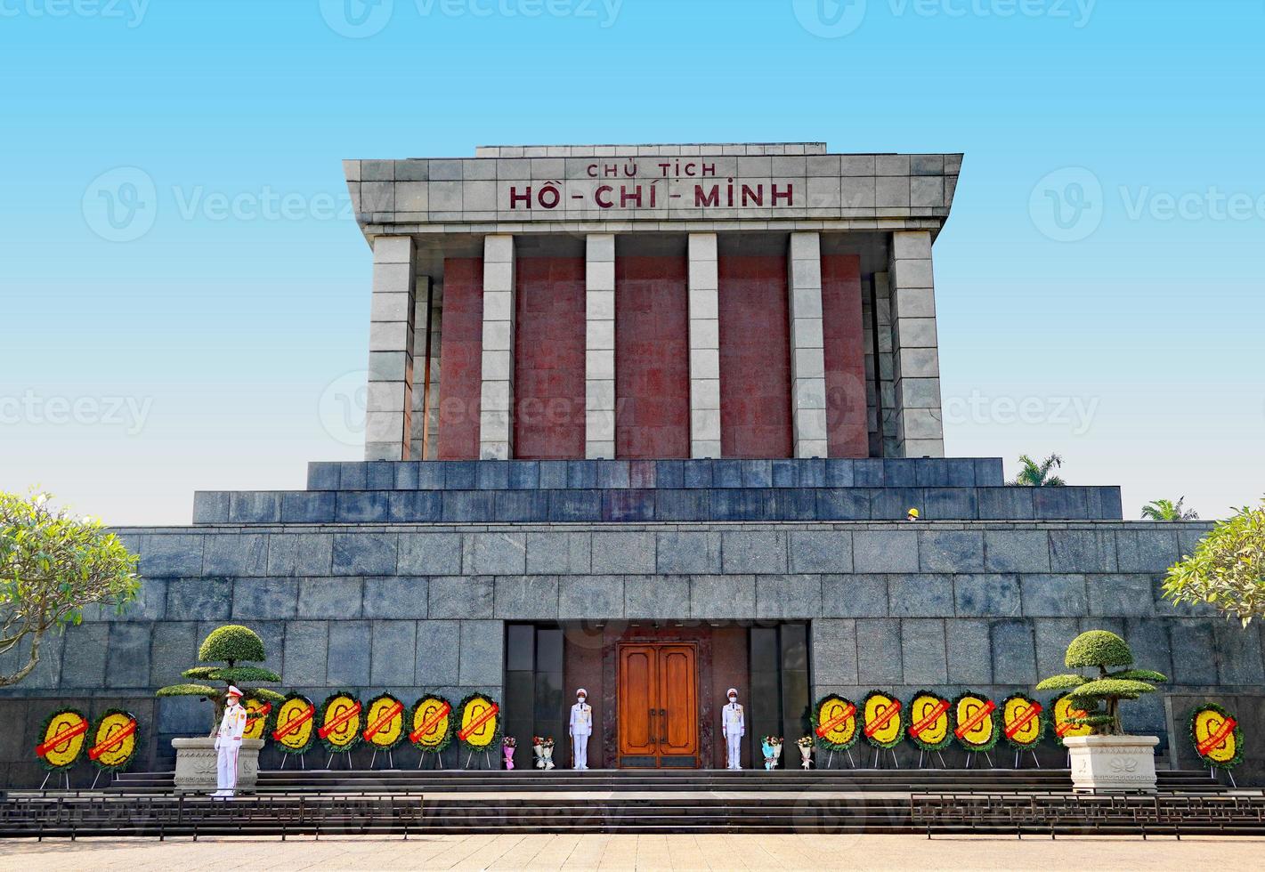 Ho Chi Minh Mausoleum in Hanoi, Vietnam photo