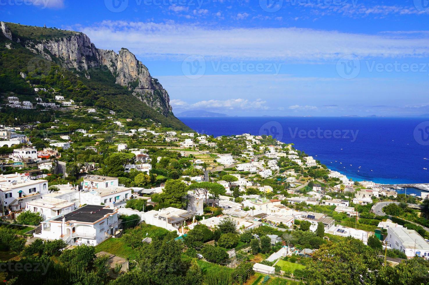 The island of Capri, Italy photo