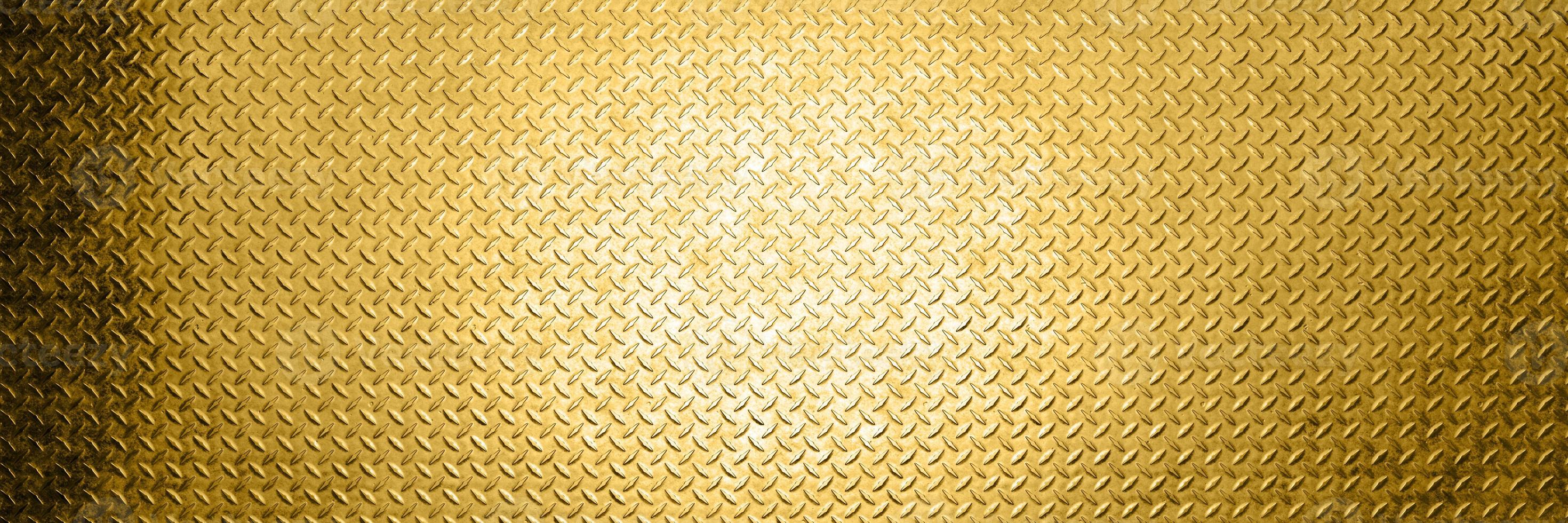 Diamond gold metal background. Brushed texture. 3d rendering photo