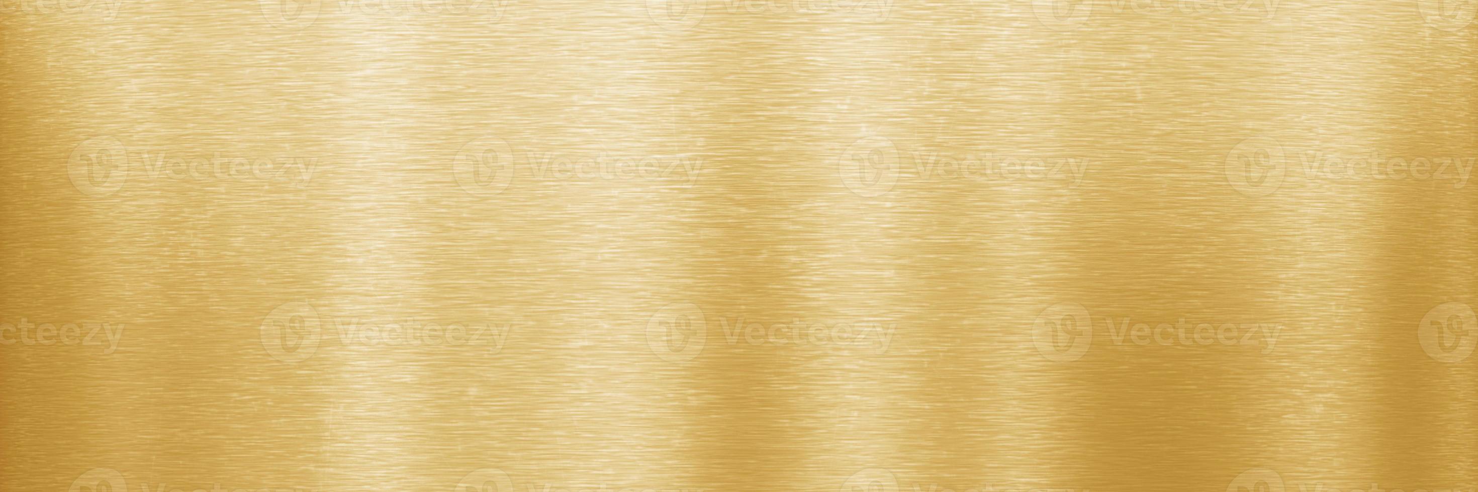 Gold metal background. Brushed metallic texture. 3d rendering photo