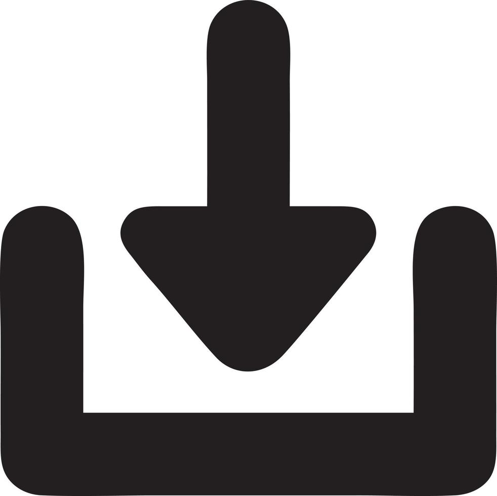 Download icon symbol image vector. Illustration of the down load design. EPS 10 vector