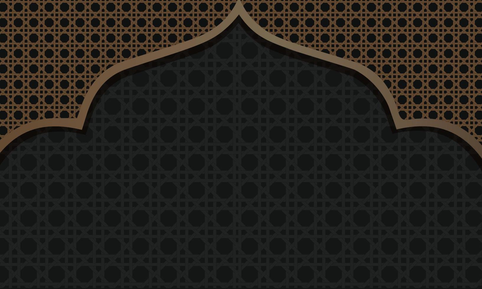 Eid al Fitr copy text banner background vector