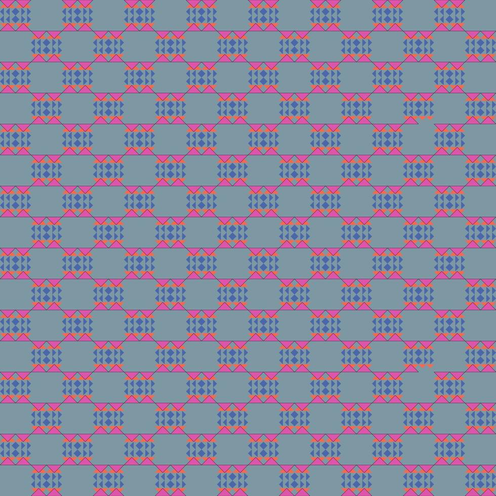 abstract triangle mix shape pink and blue  decoration on gray wallpaper background vector