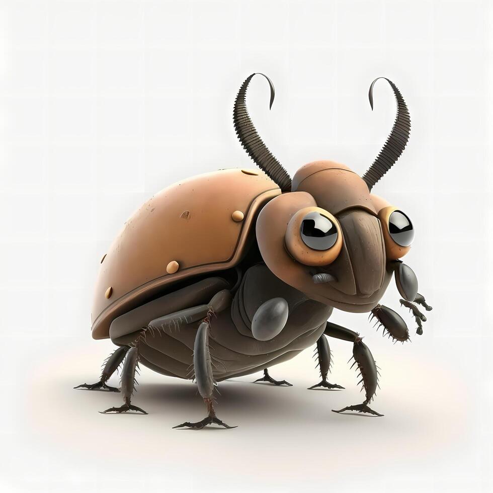 rhino beetle illustration photo