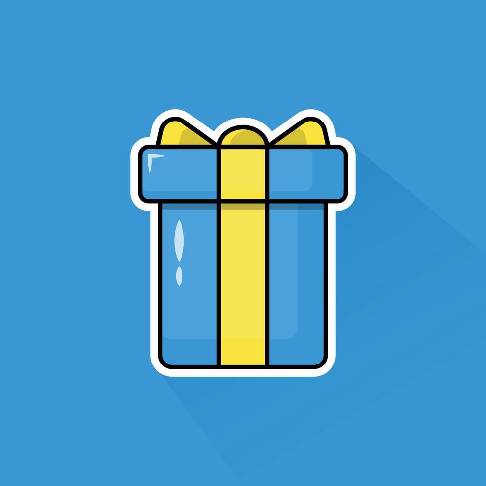 Illustration of Party Present in Flat Design vector