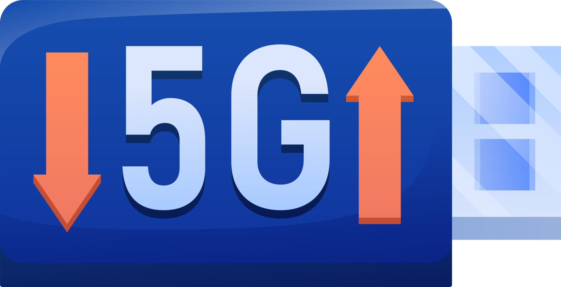 5G wireless network technology icon element illustration. png