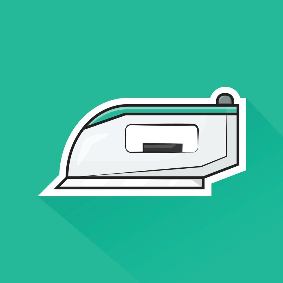 Illustration of Iron in Flat Design vector