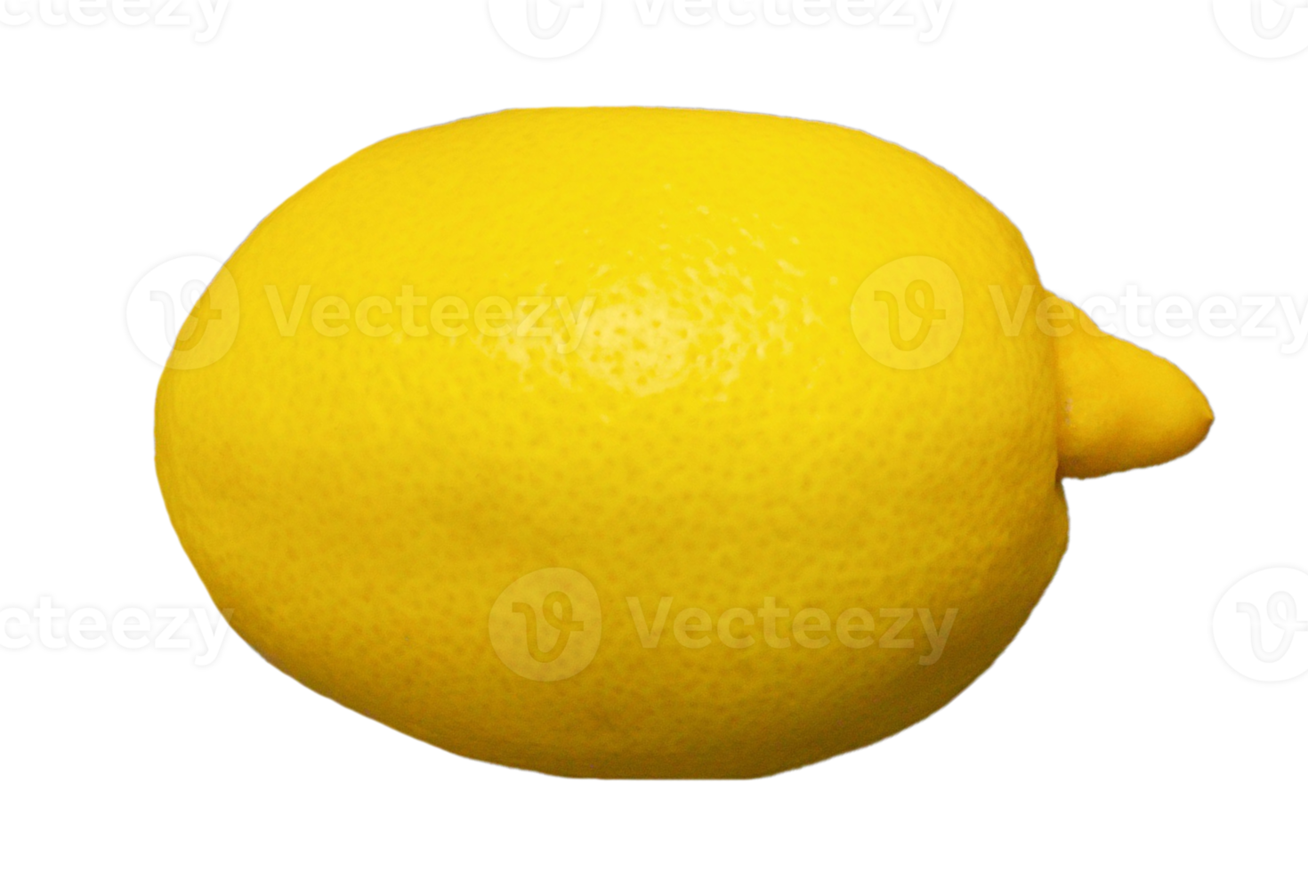 Yellow lemon isolated on a transparent background png