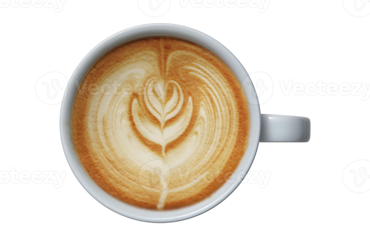 Weiß Tasse von Kaffee isoliert auf ein transparent Hintergrund png